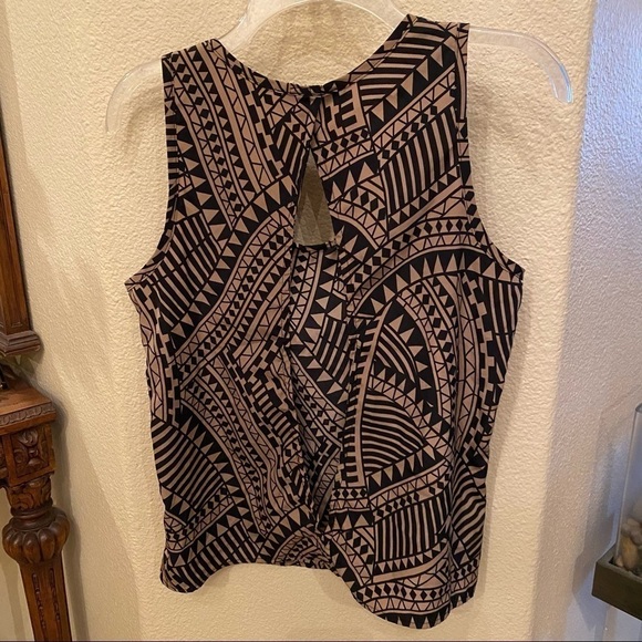 POETRY Pattern Open Back Tank Top - Picture 4 of 5